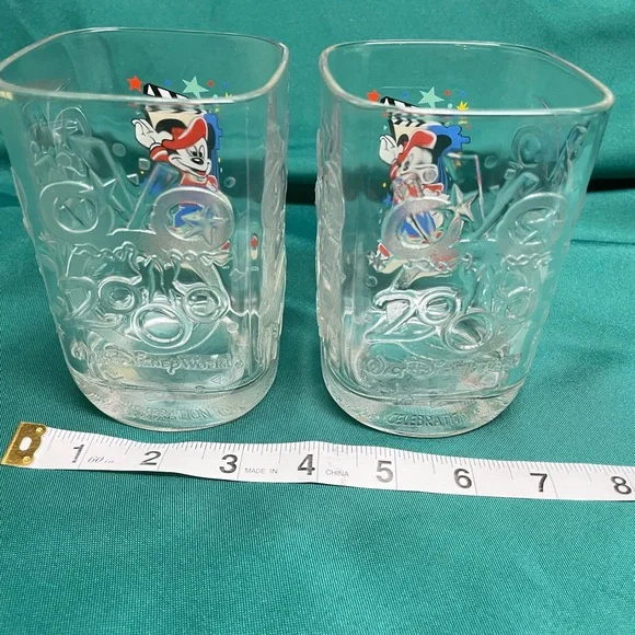 Disney Mickey Mouse Glass Tumblers - Multicolor - Picture 2 of 13